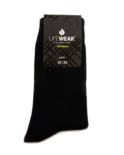 Svart strumpa bamboo